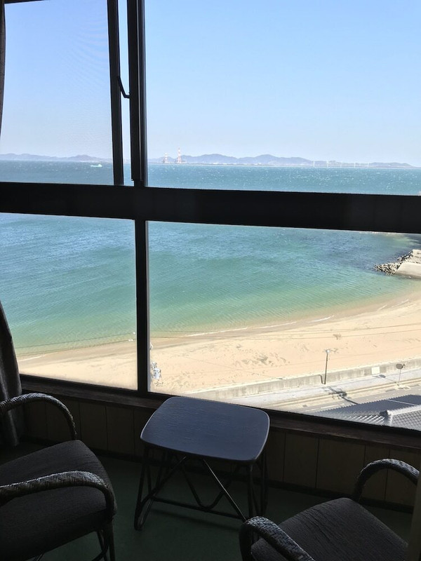 部屋からの景観