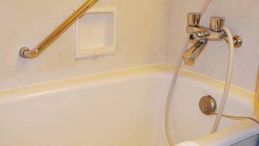 深めの浴槽 / 32