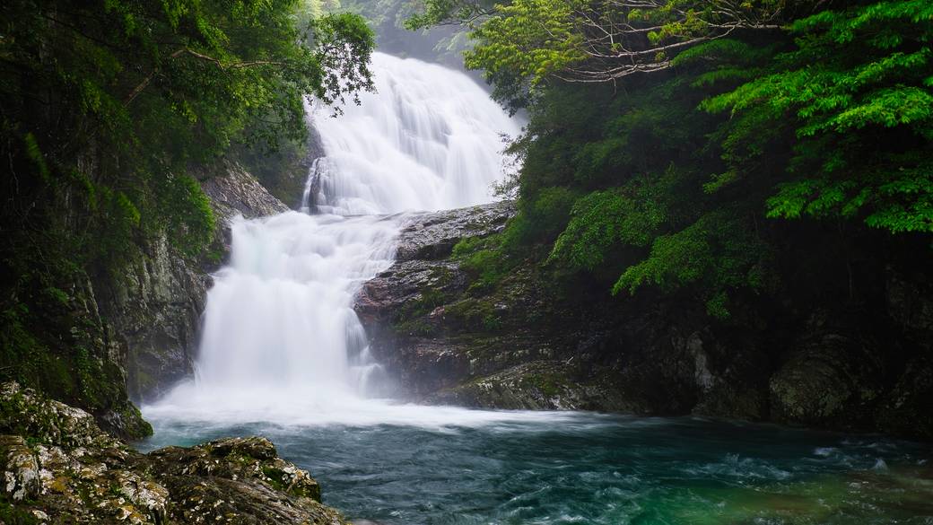 美しい二段滝・雫の滝 / 4