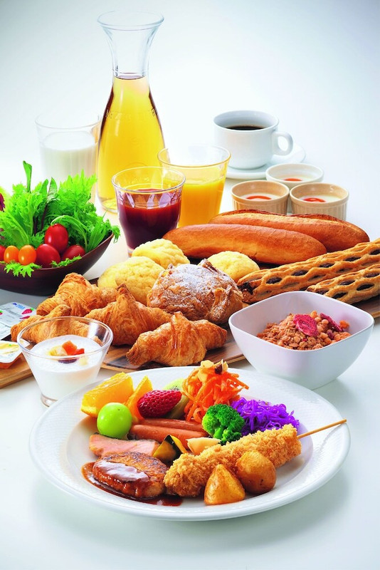 朝食ビュッフェ