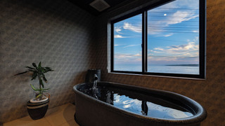 半露天風呂付き海側和洋室Aタイプ [瑠海・紅霞/201・205] 禁煙