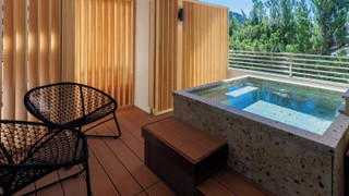 デラックス スイート 2 ベッドルーム バルコニー ガーデンビュー