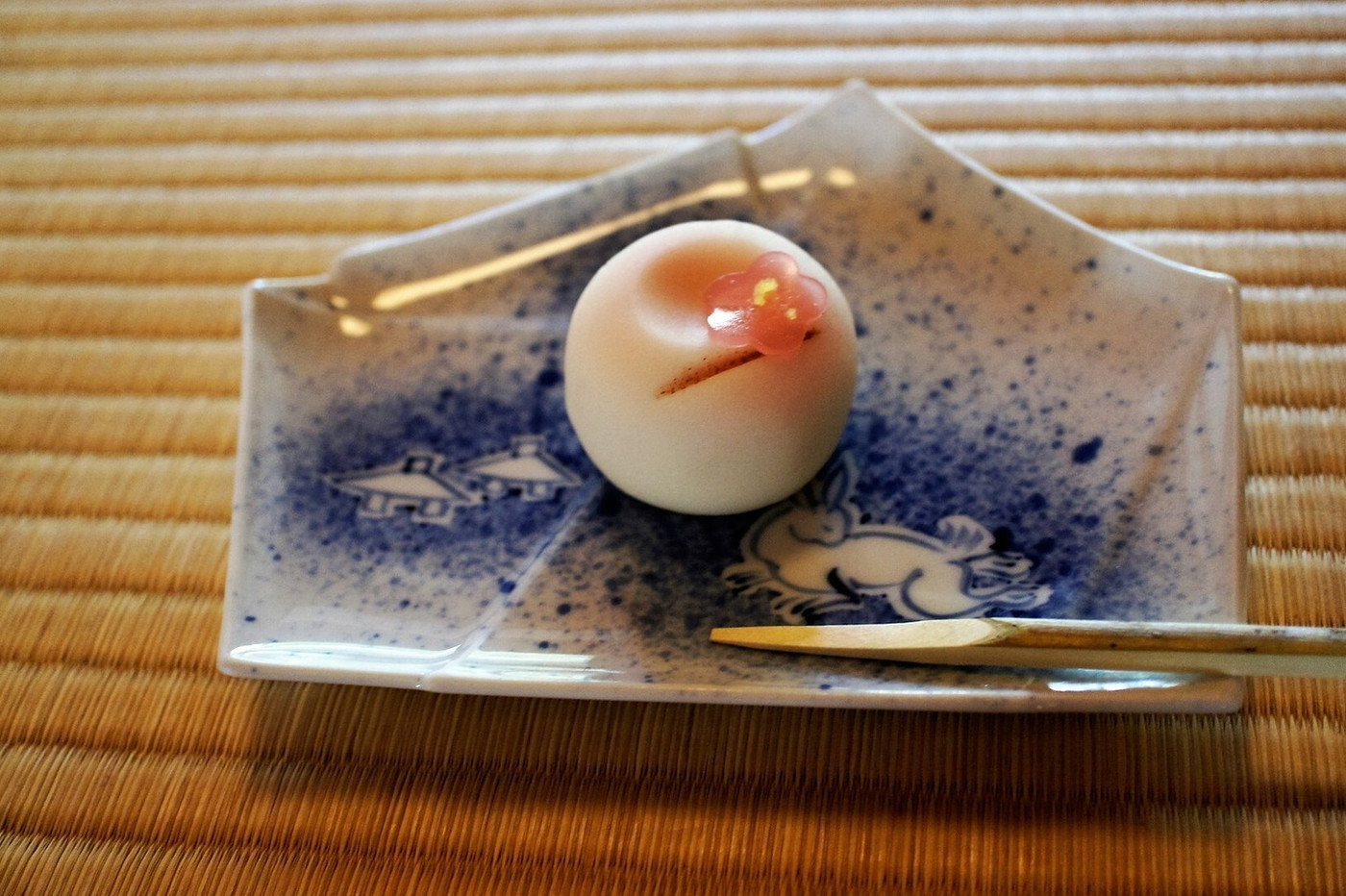 「時雨亭」料理 45239 抹茶セットの生菓子