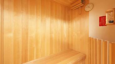 露天風呂付客室「金峰」専用サウナ / 3