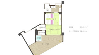 [源泉掛流し露天風呂] オーシャンビュー 1階ツイン