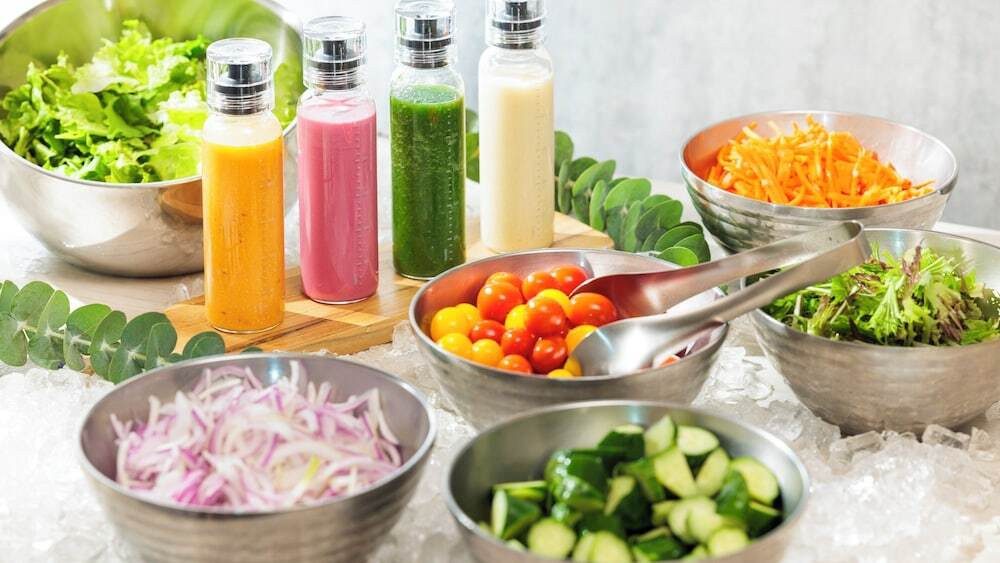 朝食ビュッフェ