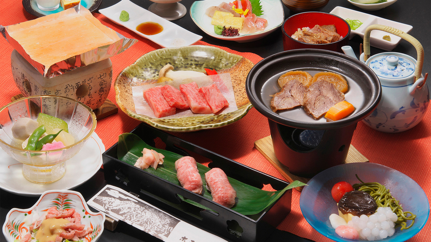 A5飛騨牛 会席料理 一例③
