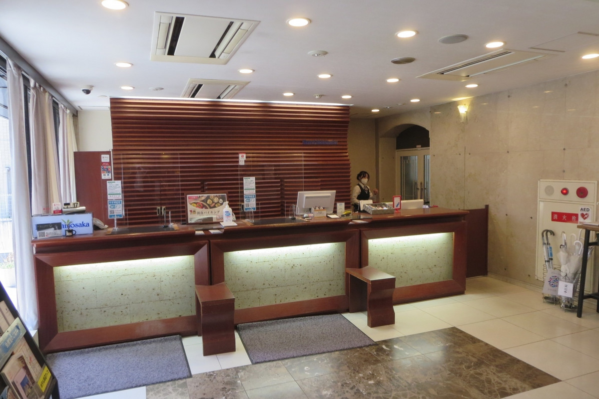 ホテル新大阪のフロント