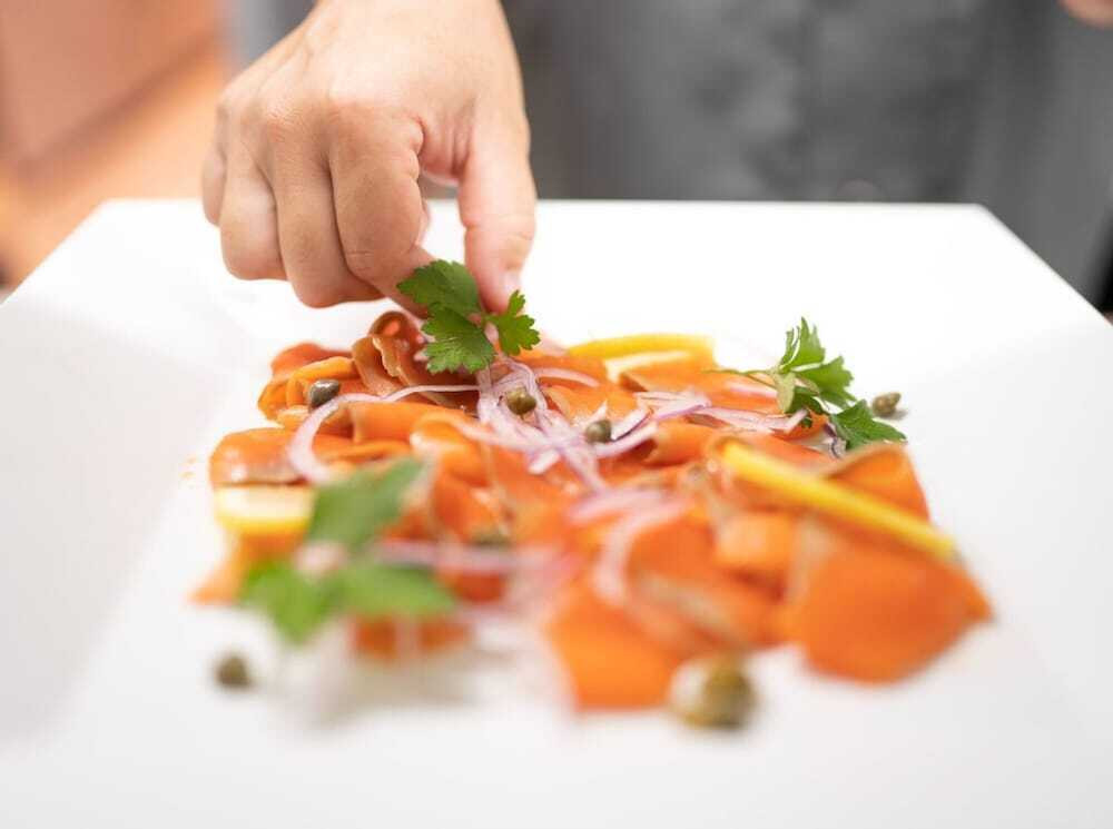 朝食ビュッフェ