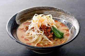 「柚子のあぜ道 雨乞のかえる」 料理 101382362 とってもヘルシーな豆乳坦々麺です。