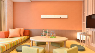 ガーデンテラス　ファミリールーム(大人３名以上はソファベッド,4名から布団追加)