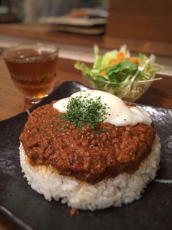 「ちぃりんご」 料理 39612146 キーマカレー （サラダ、ドリンク付）ランチ
