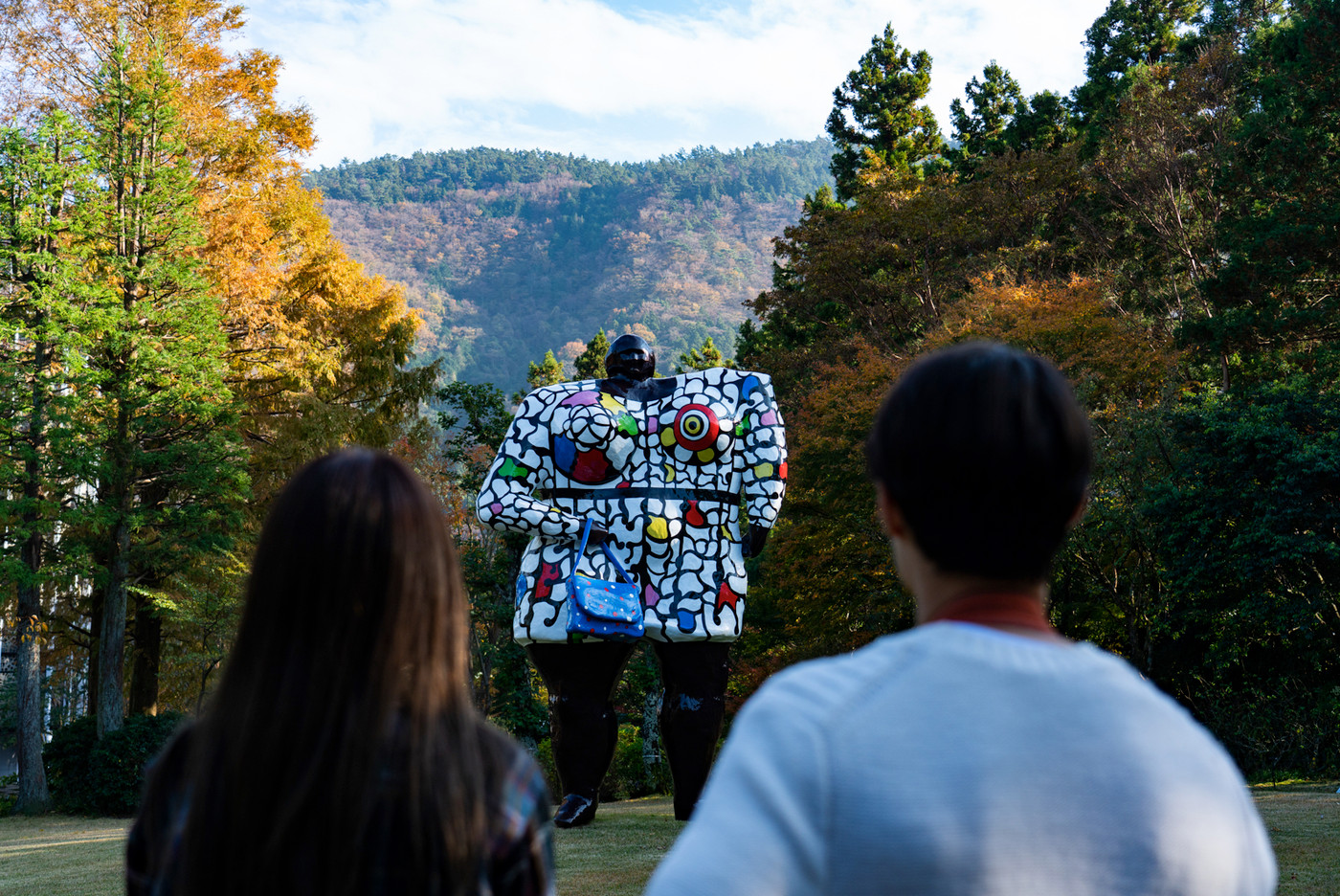 自然の中でアート鑑賞を楽しむ「強羅」3090050