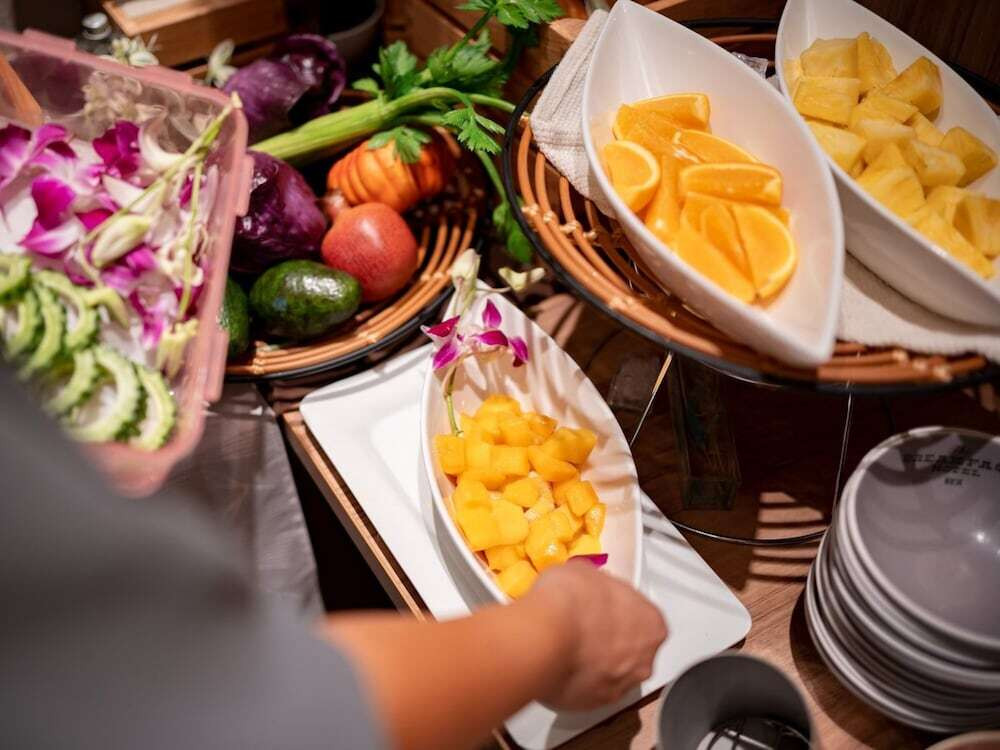 朝食ビュッフェ