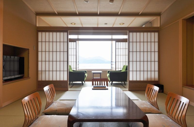 宮島を望む絶景風呂や広島グルメを味わう夕食で癒しのステイ♪3934127