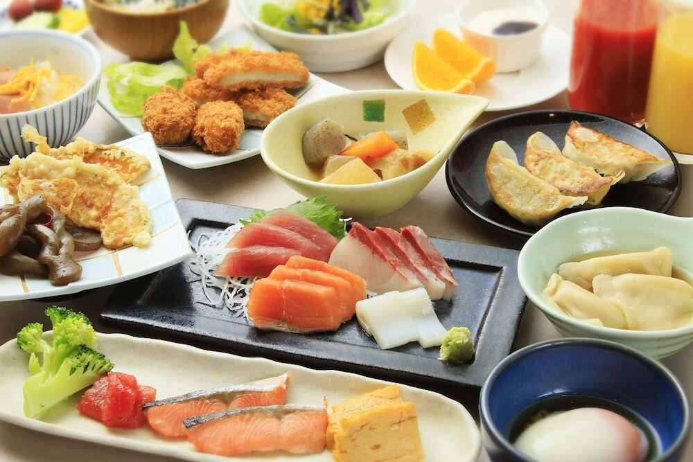 朝食ビュッフェ