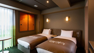 クラシック ツインルーム シングルベッド 2 台 禁煙 専用バスルーム