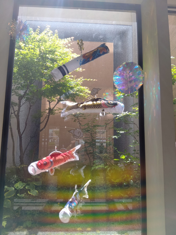 ロビーのオブジェ