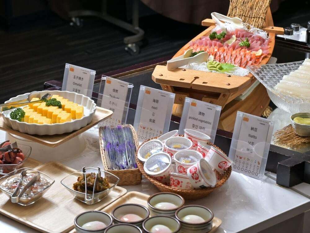 朝食ビュッフェ