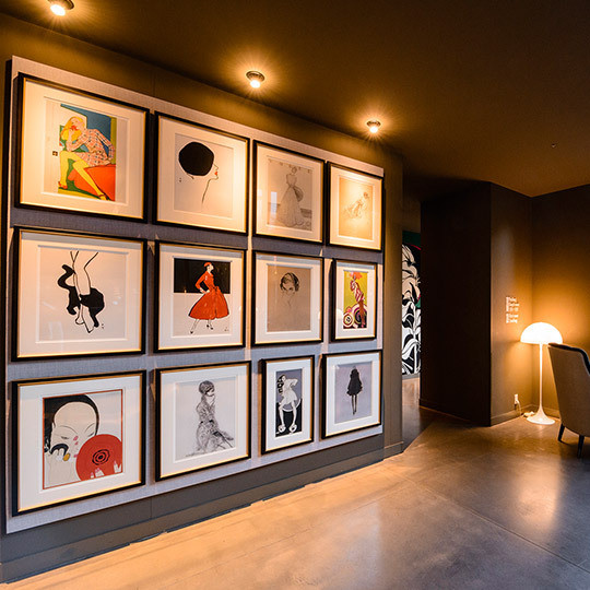 展示されているアート作品