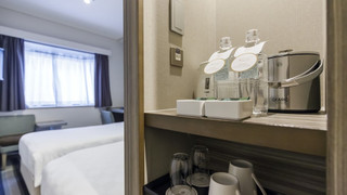 ツインルーム, 禁煙 ラウンジ利用&無料軽朝食付