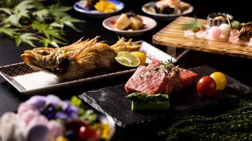 のどぐろと能登牛のステーキ / 2