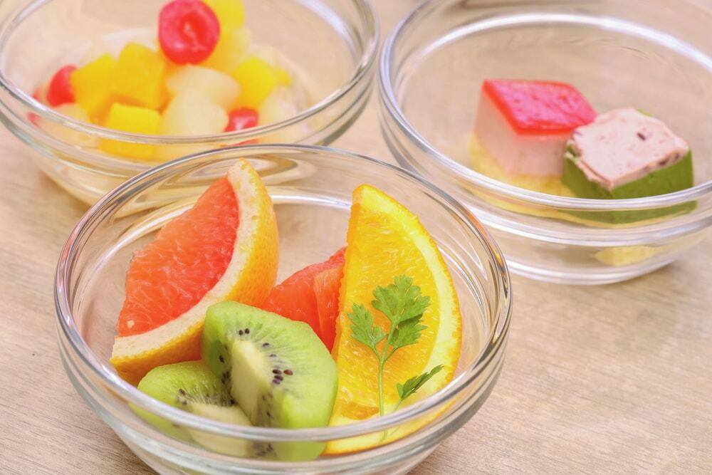 朝食ビュッフェ