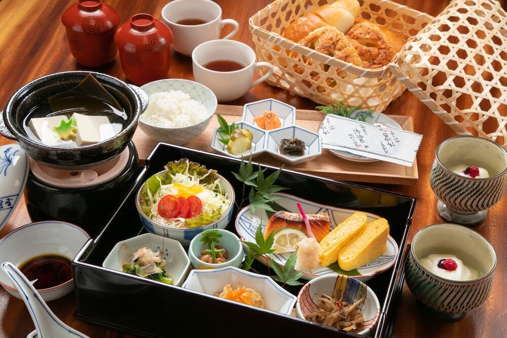 4つの貸切風呂は無料！和食膳にパンとコーヒー付きでボリューム満点4038723