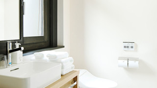 Standard Double Compact with Private Bathroom in the Historic Bldg