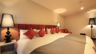 モデレート ツインルーム 禁煙(セミダブルベッド2台) - 別館 - 大人3名様よりエクストラベッドをご用意