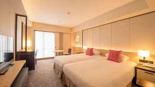 プレミアムトリプルルーム 禁煙 3名予約以外はベッド2台 (ジムアクセス)