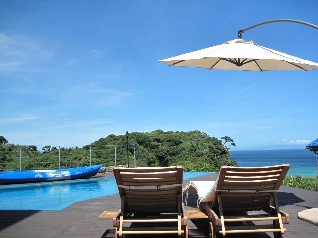 海と空、プール…
爽快感を味わう朝 / 1