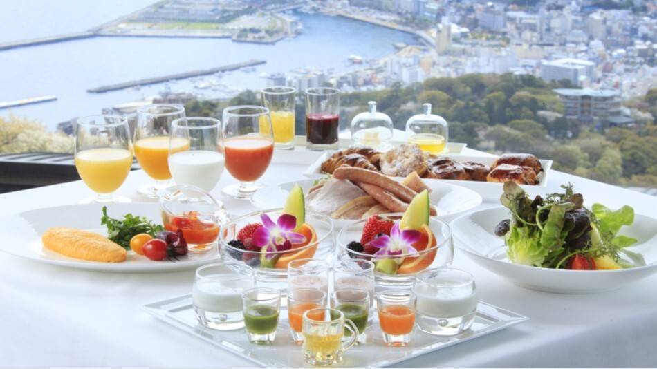 カロリー計算された
女性に嬉しい朝食 / 1