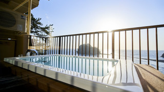 デラックスオーシャンビューツイン(露天バブルバス付)1-3名  禁煙