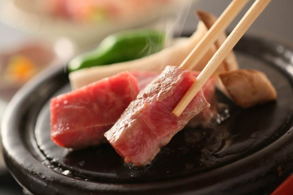 信州プレミアム牛　温石焼き