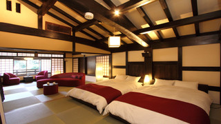 和風ツイン16畳（コスメアメニティ客室）＜お食事処＞ [和洋室] [禁煙]