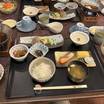 朝食の様子。