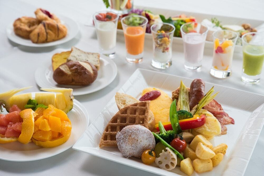 朝食ビュッフェ1