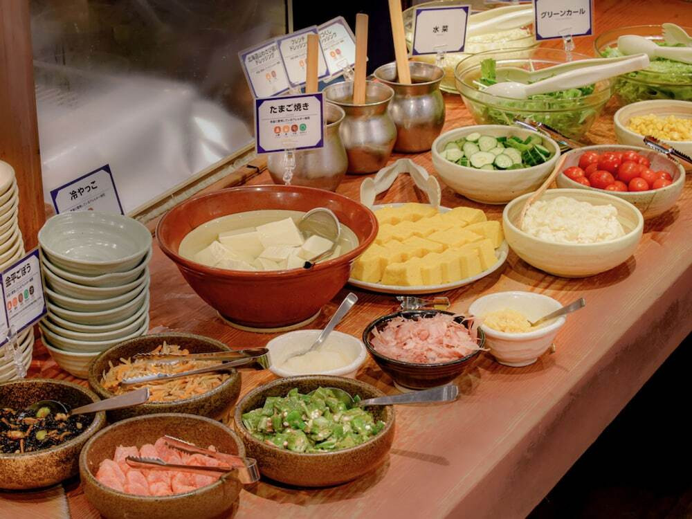 朝食ビュッフェ