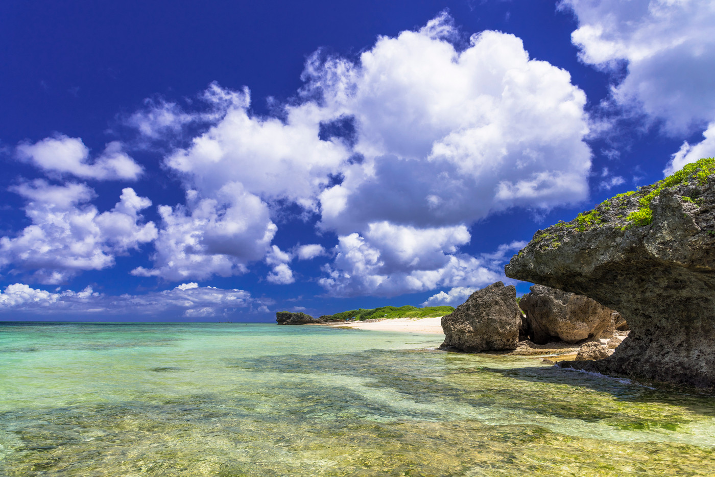 読谷村のニライビーチ