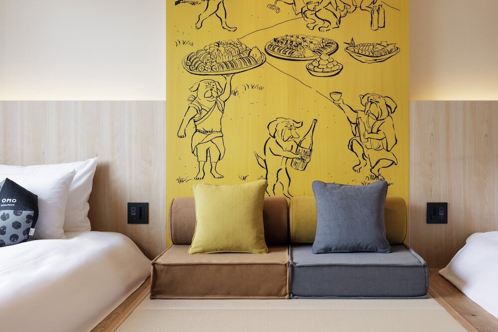 うたげツインルーム ウォールアート