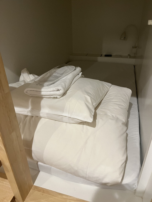 綺麗に清掃されているベッド