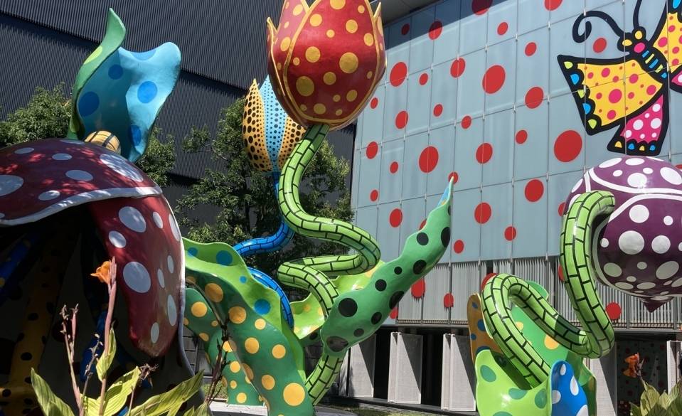 草間彌生氏の作品・松本市美術館 / 3