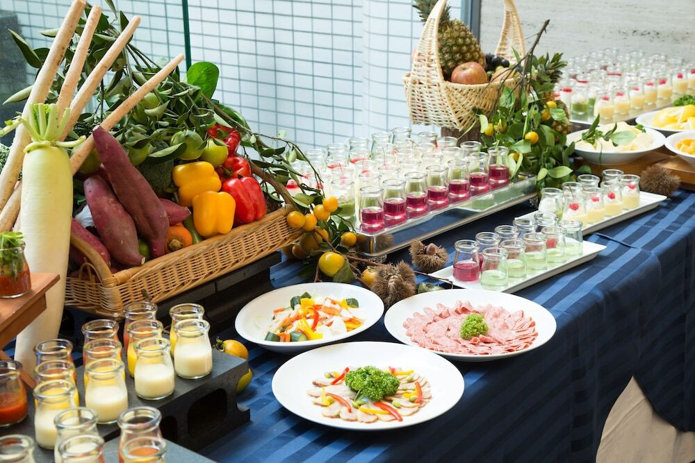 朝食ビュッフェ