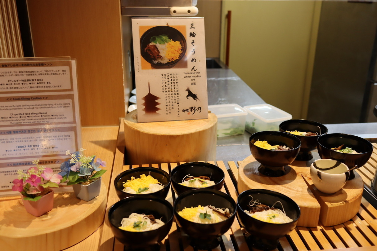 「天然温泉吉野　桜の湯 御宿野乃 JR奈良駅前」 料理 220827686 朝食ビュッフェ(2023年10月)
