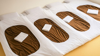 和室 4名利用  共有バスルーム