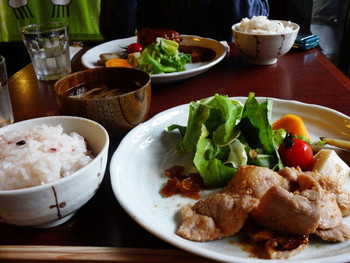 「にこすたいる」料理 920199 奈良ランチ(やまとポークの味噌リンゴソテー)