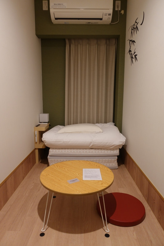 狭いけど一人旅なら十分