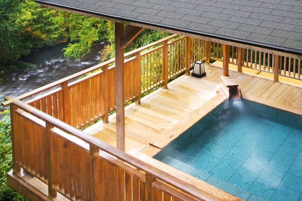 10.さわやかな景色の中で湯あみ。加賀文化を感じる空間も魅力「吉祥やまなか」4243228