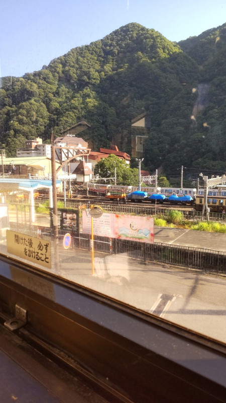 レストランから